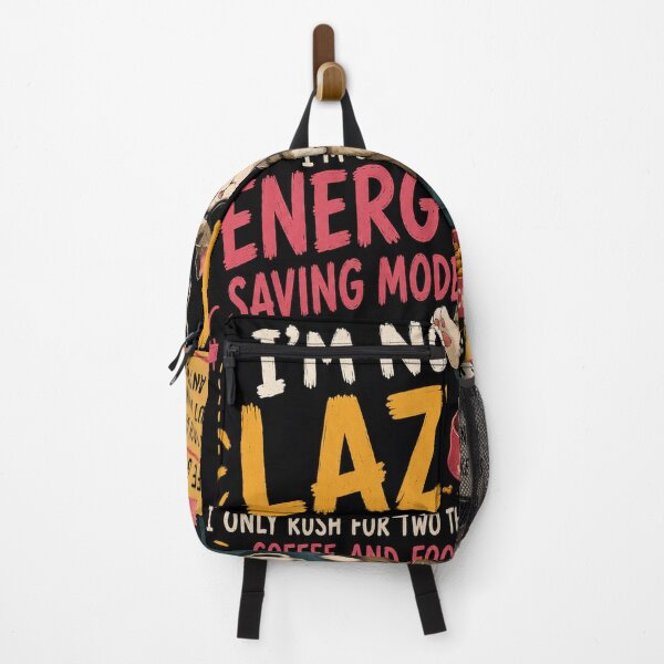 Item preview, Lazy Cat Energy Saving Mode Funny Humor Art Poster designed and sold by riki2365.
