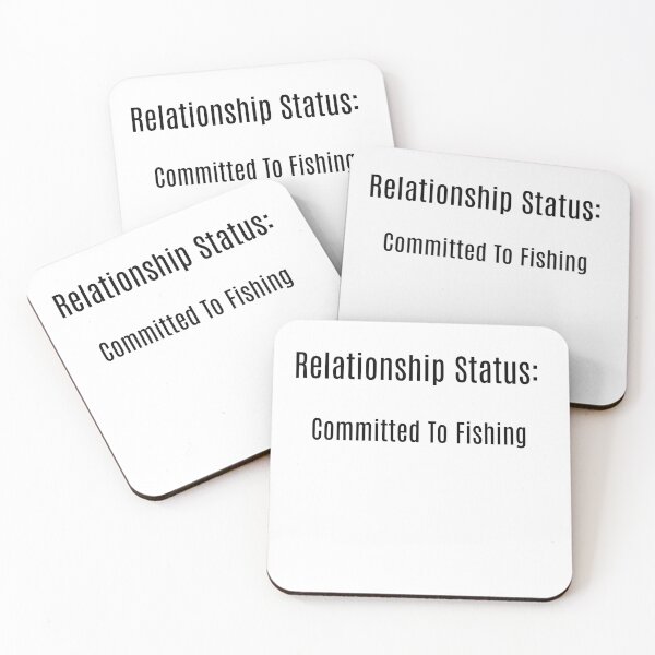 Item preview, Relationship Status: Committed to Fishing designed and sold by NanuWear.