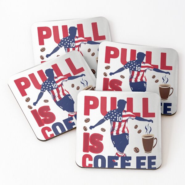 Item preview, Pull Is Coffee Funny American Soccer Fan Coffe Mug designed and sold by ItaloRoberti.