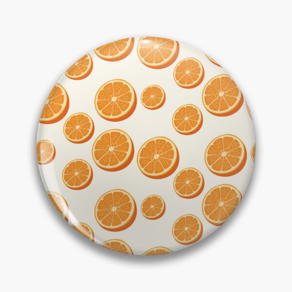 Item preview, Orange Slice Citrus Pattern designed and sold by BetweenForms.