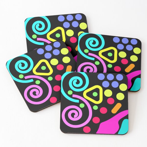 Item preview, Vibrant Memphis Aesthetic Art designed and sold by MADBULL7.