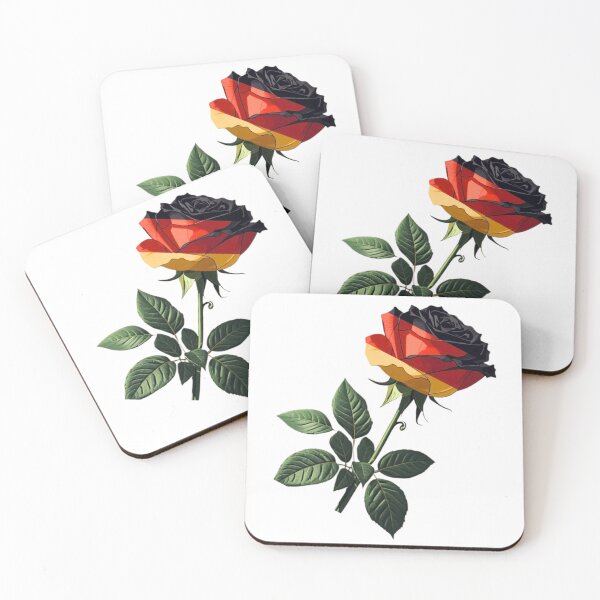 Item preview, Rose with DE flag designed and sold by di-Vera-Rosati.