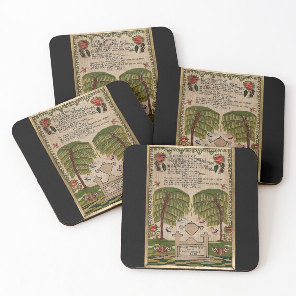 Item preview, "My Child" Vintage Memorial Sampler designed and sold by AnimaliaStar.