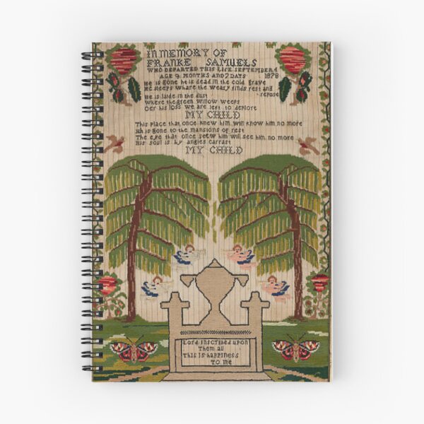 Item preview, "My Child" Vintage Memorial Sampler designed and sold by AnimaliaStar.