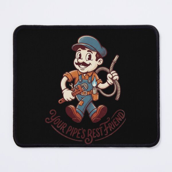 Item preview, Funny Plumber Mascot Workwear designed and sold by flamini.