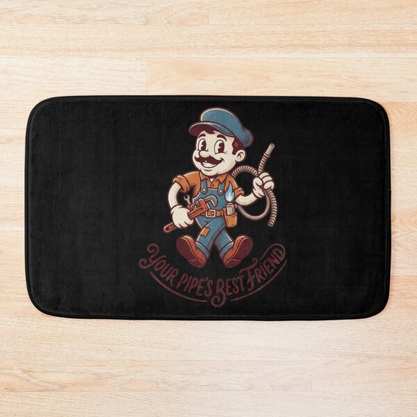 Item preview, Funny Plumber Mascot Workwear designed and sold by flamini.