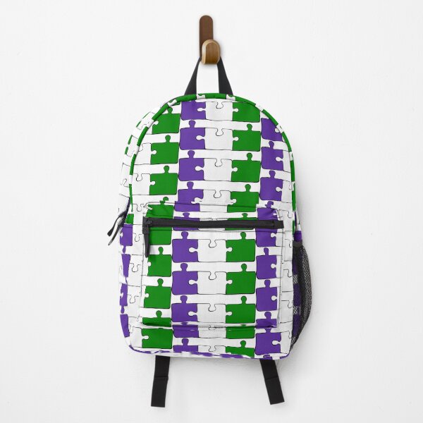Item preview, Genderqueer Puzzle Pieces Pride Flag designed and sold by HarveyHandcraftsandDesigns.