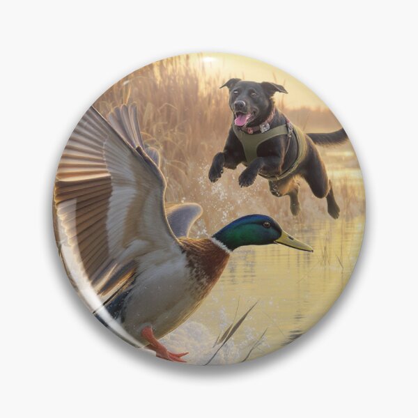 Item preview, Drake Mallard Birdog Print designed and sold by Lichentroupe63.