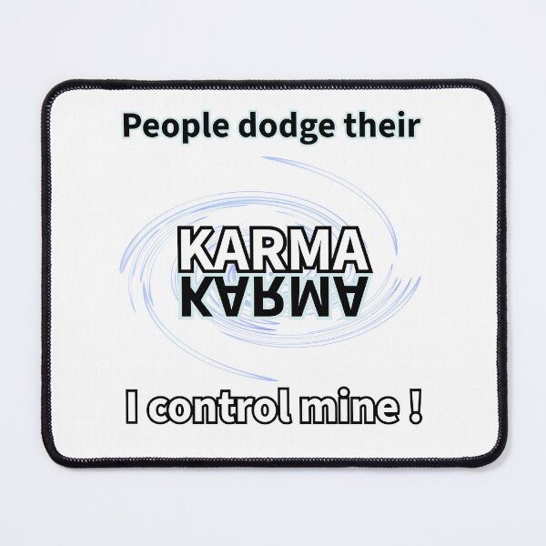 Item preview, I Control My Karma - Spiritual Motivation Quote designed and sold by Heal of Souls Designs .