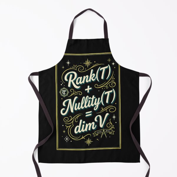 Item preview, Rank Nullity Theorem Math Formula  designed and sold by Sugengthecraftd.