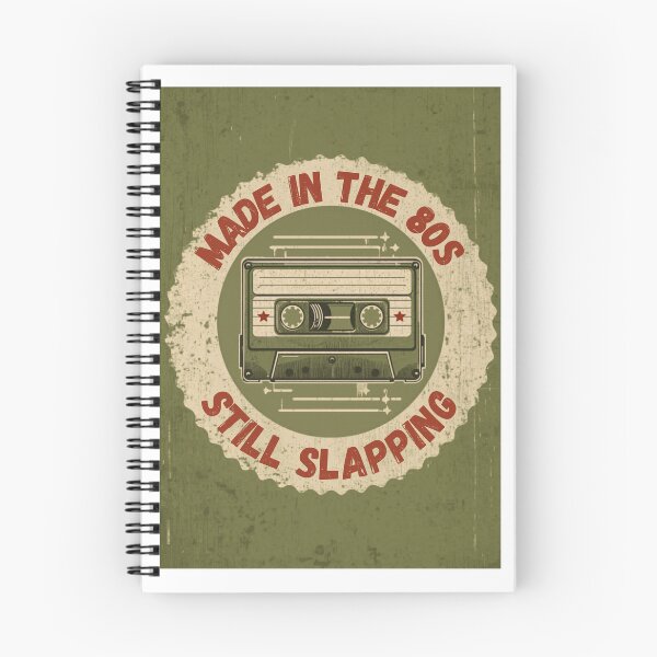 Item preview, Made In The 80s Still Slapping Retro Badge Vintage Design designed and sold by jojodebondy.