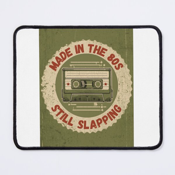 Item preview, Made In The 80s Still Slapping Retro Badge Vintage Design designed and sold by jojodebondy.