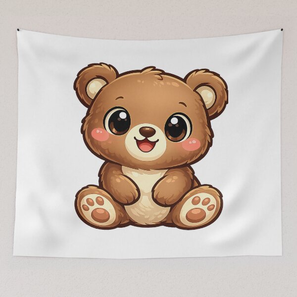 Item preview, cute little bear designed and sold by Molsabounat.