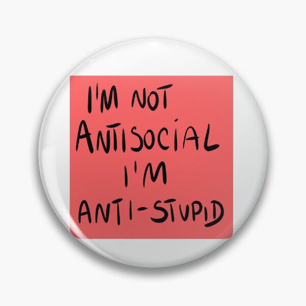 Item preview, anti social designed and sold by Kasia1987t.