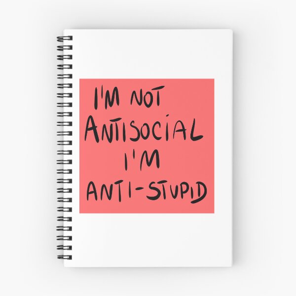 Item preview, anti social designed and sold by Kasia1987t.