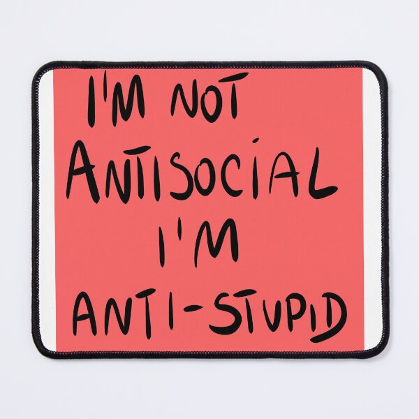 Item preview, anti social designed and sold by Kasia1987t.