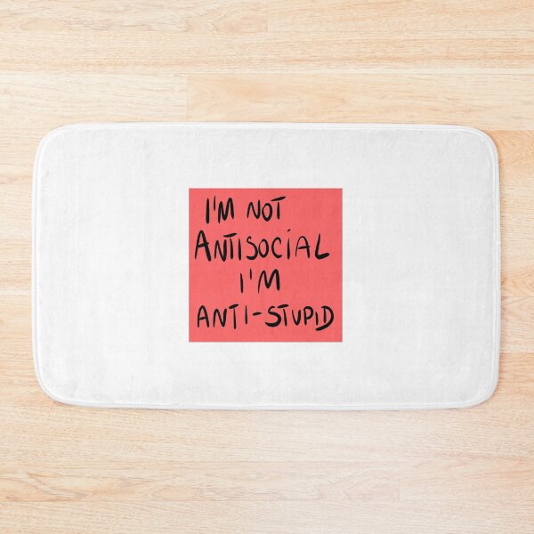 Item preview, anti social designed and sold by Kasia1987t.