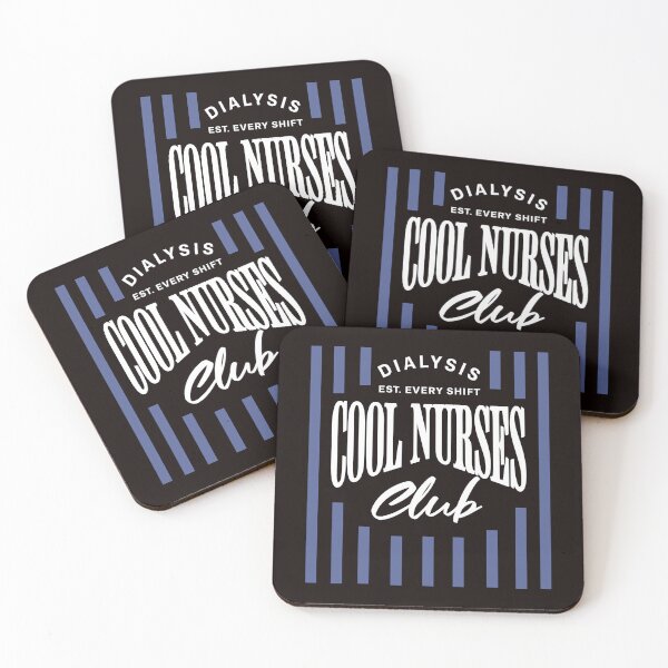 Item preview, Dialysis Cool Nurses Club designed and sold by Pouls and Prints.