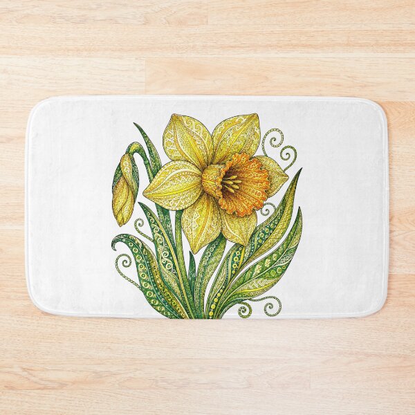 Item preview, Intricate Daffodil - March Birth Flower designed and sold by PaintedbyCarol.