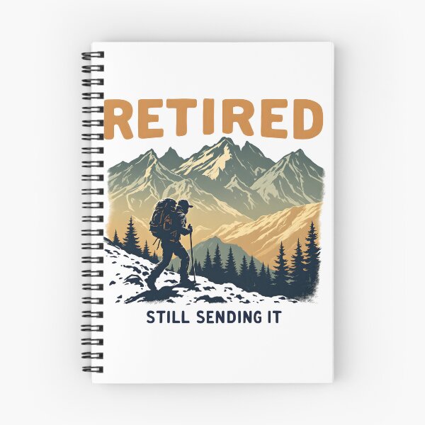 Item preview, Retired and Still Sending It designed and sold by NorthingShop.