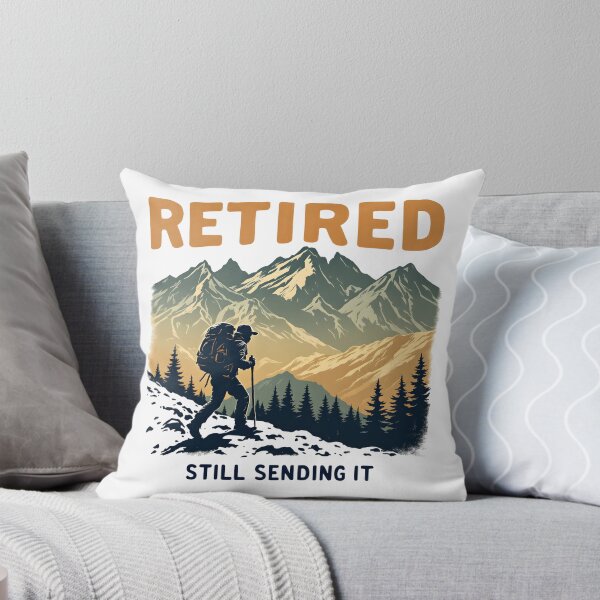 Item preview, Retired and Still Sending It designed and sold by NorthingShop.