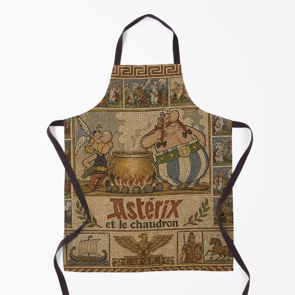Item preview, Vintage Roman Comic Wall – Asterix Mosaic Artwork designed and sold by JcAbstractArt.