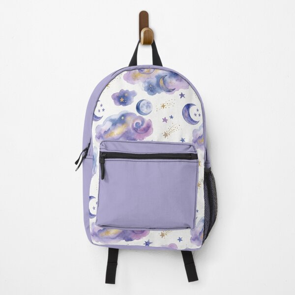 Item preview, Dreamy Watercolor Celestial Moon & Stars Nebula designed and sold by PrincessJStudio.