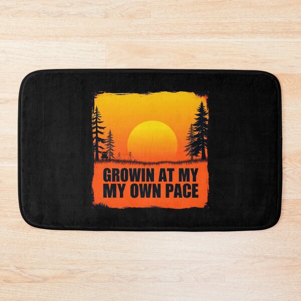Item preview, Growin At My Own Pace: Retro Sunset Tree Graphic designed and sold by artlife4.