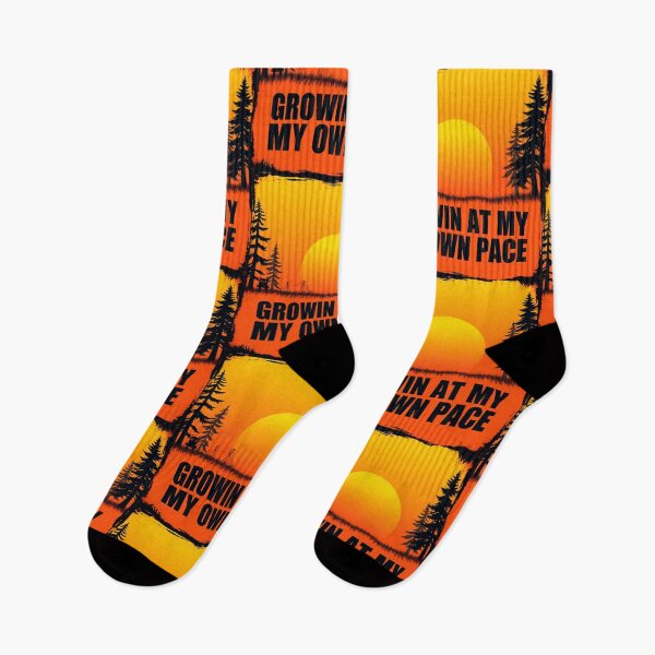 Item preview, Growin At My Own Pace: Retro Sunset Tree Graphic designed and sold by artlife4.
