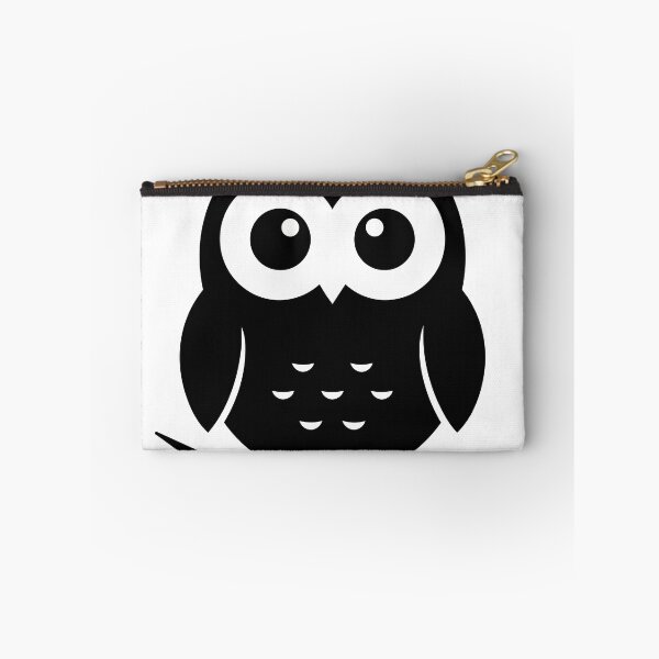 Item preview, Cute Perched Black Owl Sticker - Kawaii Chibi Owl Silhouette Print Minimalist Tree Branch Bird White Background Nursery Wall Art designed and sold by BestChoiceService.