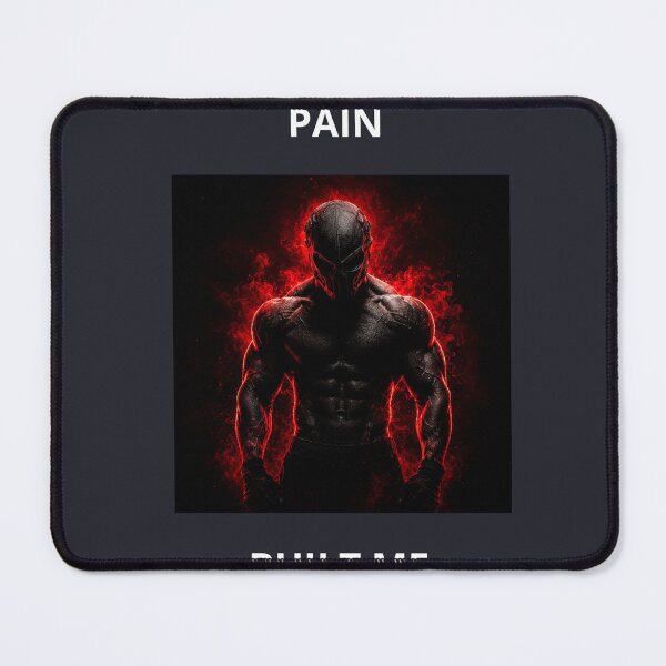 Item preview, PAIN BUILT ME Dark Gym Design designed and sold by Wild Horizon Studio.