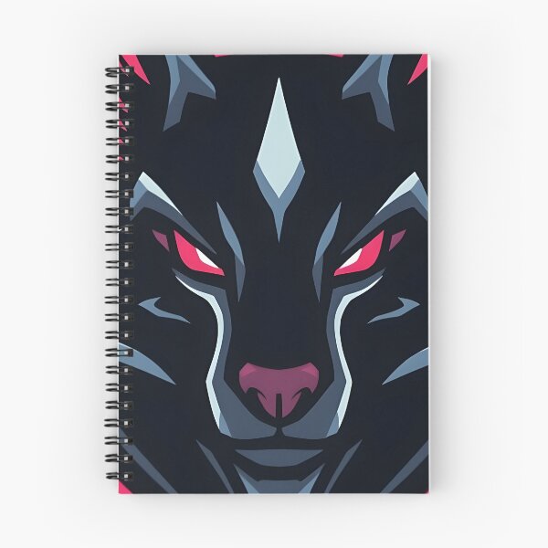 Item preview, Neon Pink Cyber Wolf Gaming Logo designed and sold by SenTinio.