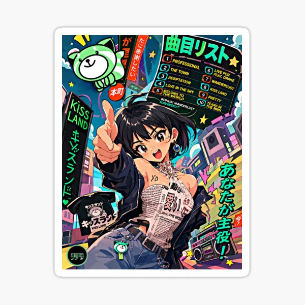 Item preview, Kissland anime designed and sold by Mindfrmkissland.