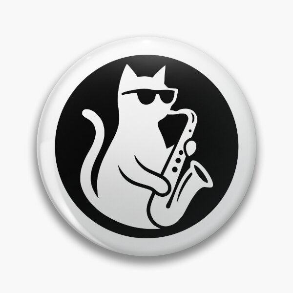 Artikelvorschau, Cool Jazz Cat Saxophone entworfen und verkauft von AnnSign.
