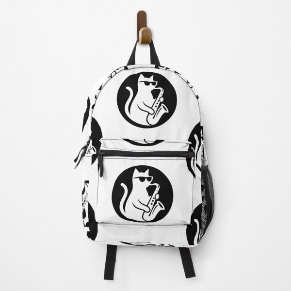 Item preview, Cool Jazz Cat Saxophone designed and sold by AnnSign.
