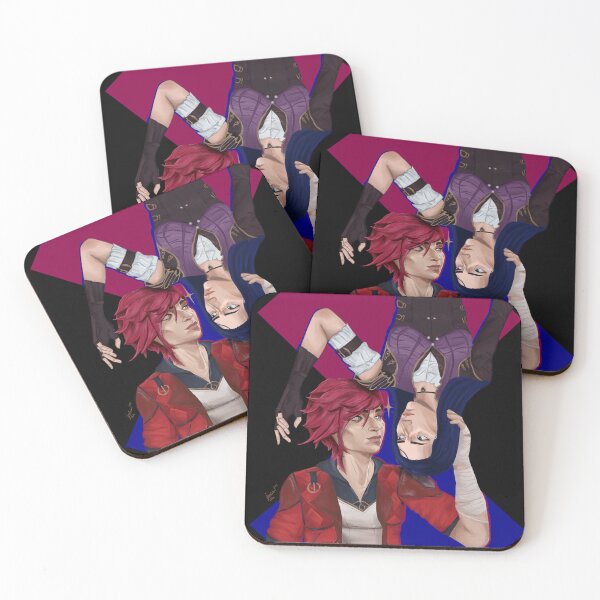 Item preview, Caitlyn and Violet from Arcane by TV girl (in color) designed and sold by jmirendezz.