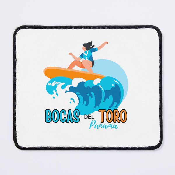 Item preview, Bocas Del Toro Panama Surfing Surfboard Colorful Stylistic designed and sold by julyperson.