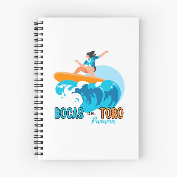 Item preview, Bocas Del Toro Panama Surfing Surfboard Colorful Stylistic  designed and sold by julyperson.
