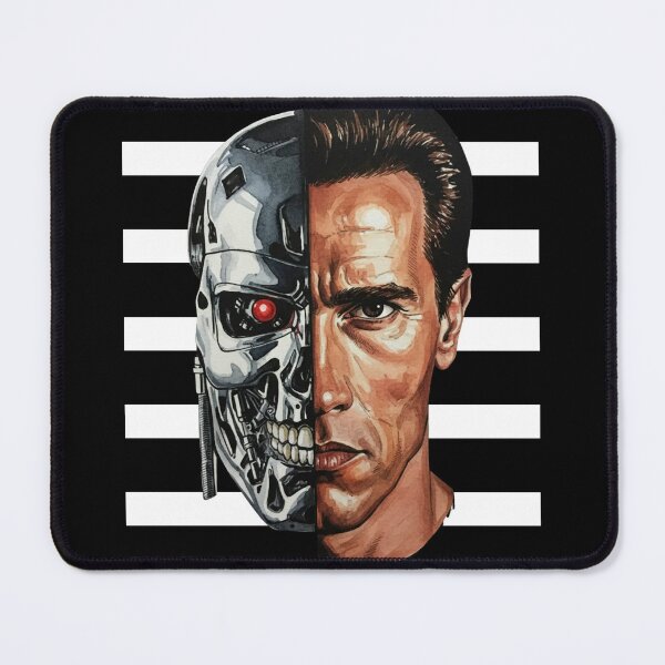 Item preview, Half Human Half Machine – Terminator Retro designed and sold by LavinyArt.