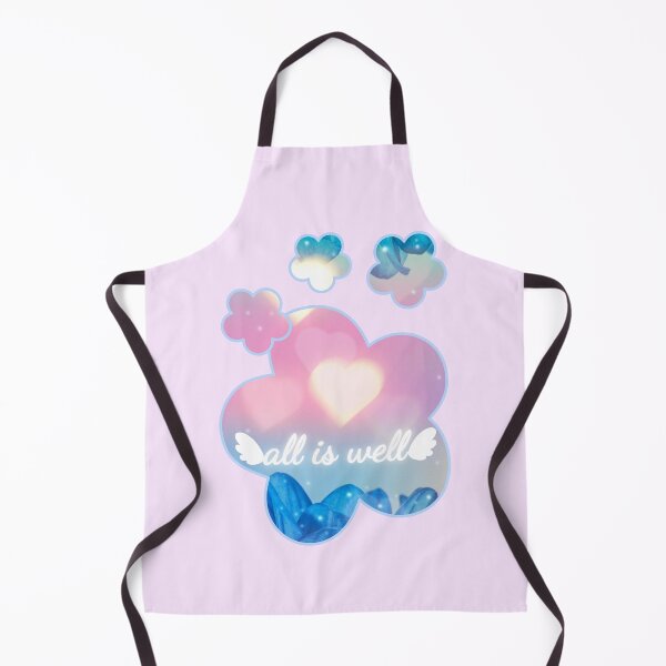 Item preview, All Is Well Pink Golden Hearts Affirmation designed and sold by Vaeliss.