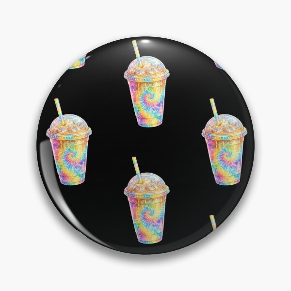 Item preview, Rainbow Tie Dye Iced Drink Cup designed and sold by jgvisualarts.