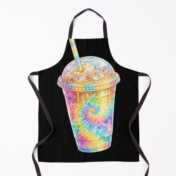 Item preview, Rainbow Tie Dye Iced Drink Cup designed and sold by jgvisualarts.