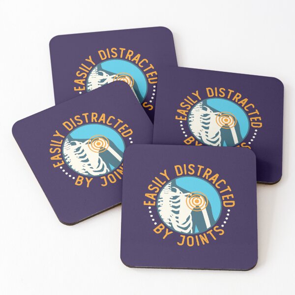 Item preview, Easily Distracted by Joints Funny Chiropractor Chiropractic Team designed and sold by jaygo.