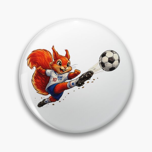 Item preview, England Red Squirrel Football Team designed and sold by SecretSquirrellDesigns.
