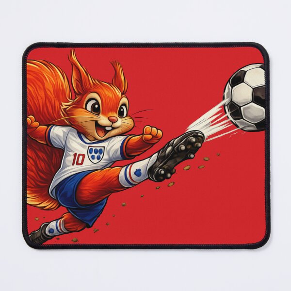 Item preview, England Red Squirrel Football Team designed and sold by SecretSquirrellDesigns.