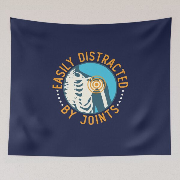 Item preview, Easily Distracted by Joints Funny Chiropractor Chiropractic Team designed and sold by jaygo.