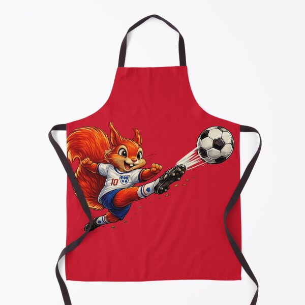 Item preview, England Red Squirrel Football Team designed and sold by SecretSquirrellDesigns.