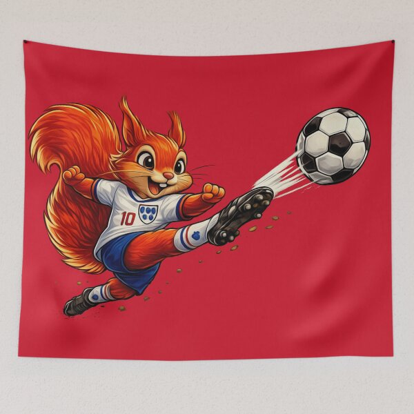 Item preview, England Red Squirrel Football Team designed and sold by SecretSquirrellDesigns.