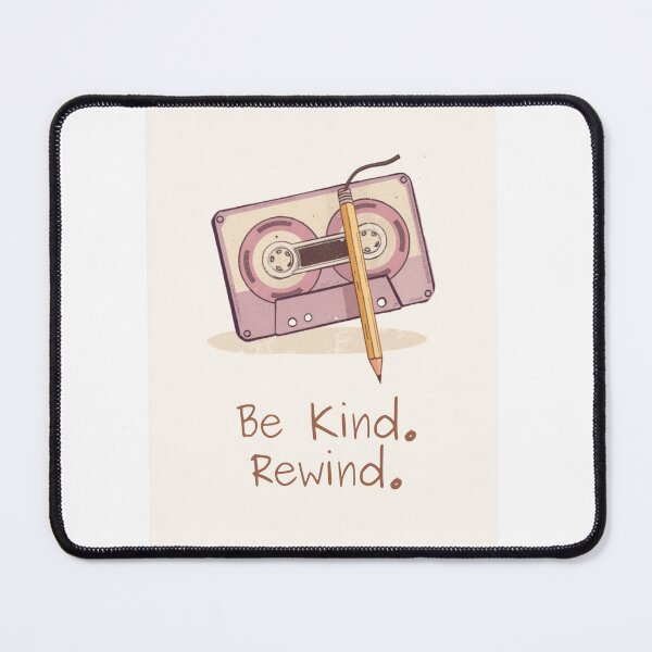 Item preview, Be Kind Rewind Lofi Cassette Tape Pencil Pastel Aesthetic Design designed and sold by jojodebondy.