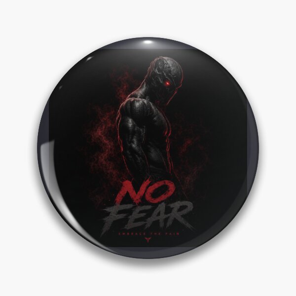 Item preview, NO FEAR Dark Gym Streetwear Design designed and sold by Wild Horizon Studio.